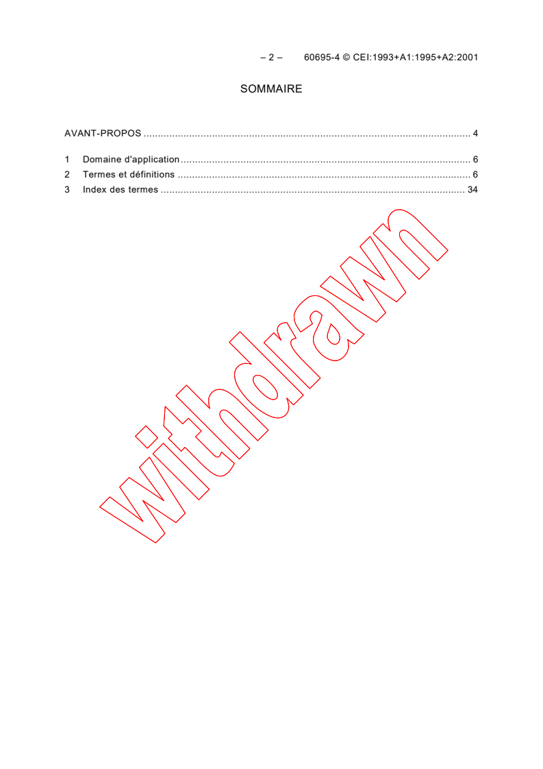 IEC 60695-4:1993 IEC 60695-4:1993+AMD1:1995+AMD2:2001 CSV - Fire hazard testing - Part 4: Terminology concerning fire tests
Released:7/31/2001
Isbn:2831858976 - Page 4 preview