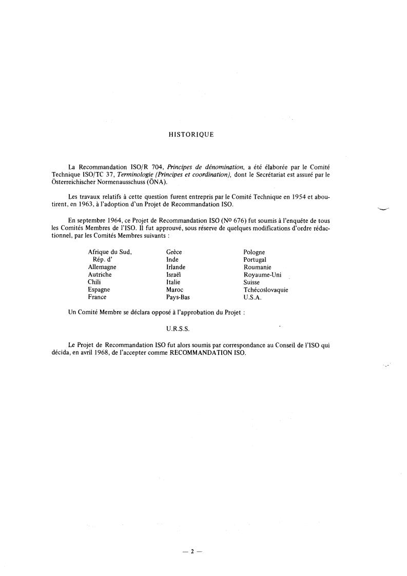 ISO/R 704:1968 ISO/R 704:1968 - Naming principles
Released:4/1/1968 - Page 2 preview