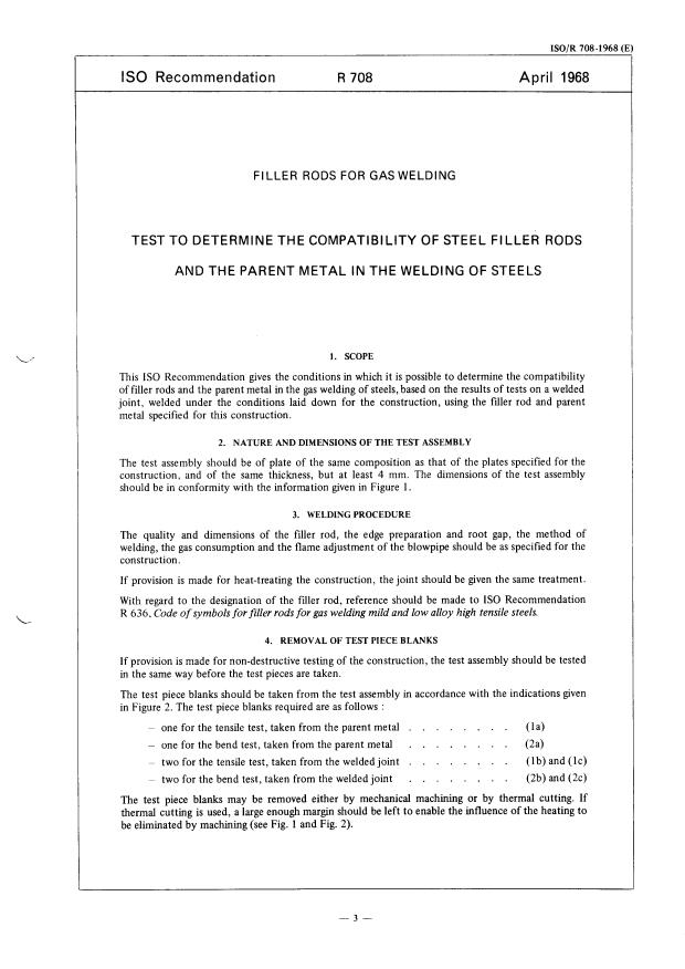 ISO/R 708:1968 - Withdrawal of ISO/R 708-1968