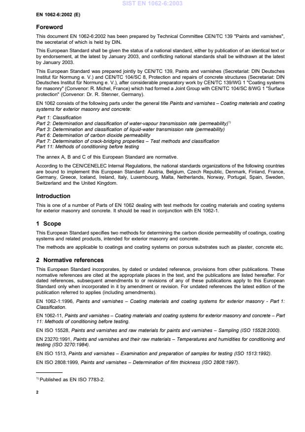 EN 1062-6:2002 EN 1062-6:2003 - Page 4 preview