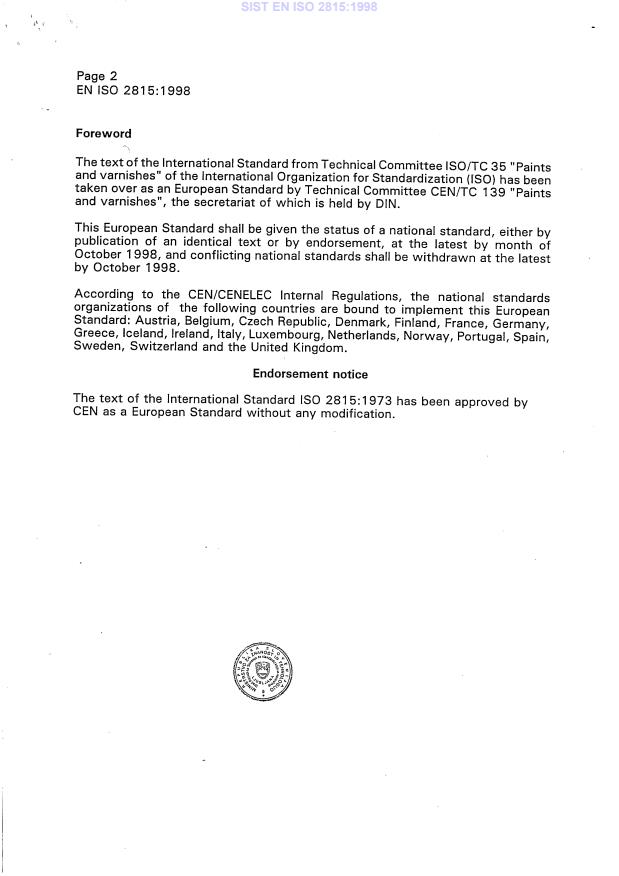 EN ISO 2815:1998 EN ISO 2815:1998 - Page 4 preview