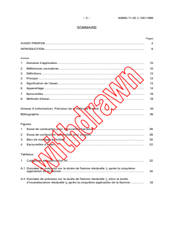 IEC 60695-11-20:1999 IEC 60695-11-20:1999 - Fire hazard testing - Part 11-20: Test flames - 500 W flame test methods
Released:3/31/1999
Isbn:2831846250 - Page 4 preview