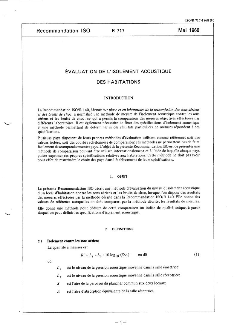 ISO/R 717:1968 - Withdrawal of ISO/R 717-1968
Released:5/1/1968