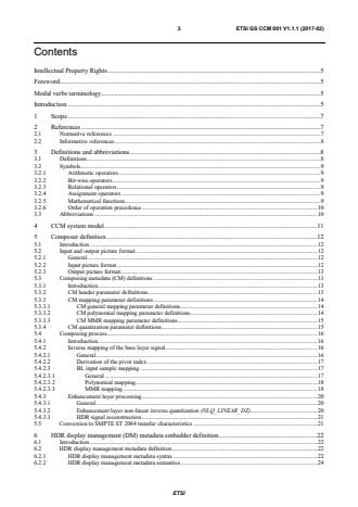 ETSI GS CCM 001 V1.1.1 (2017-02)