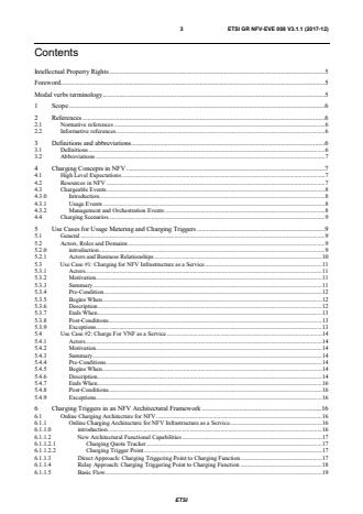 ETSI GR NFV-EVE 008 V3.1.1 (2017-12) - Network Functions Virtualisation (NFV) Release 3; Charging; Report on Usage Metering and Charging Use Cases and Architectural Study