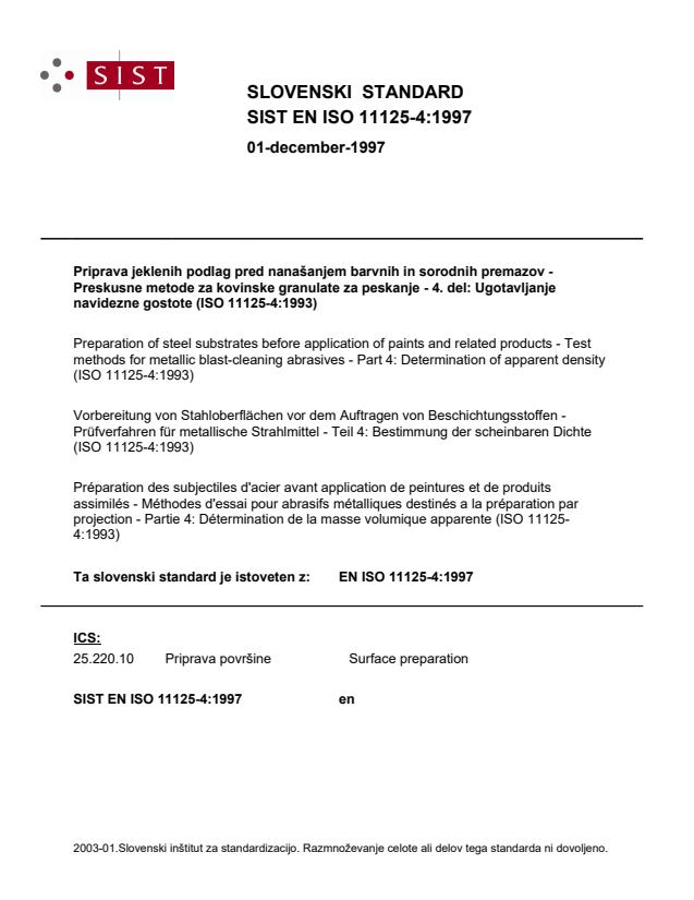 EN ISO 11125-4:1997