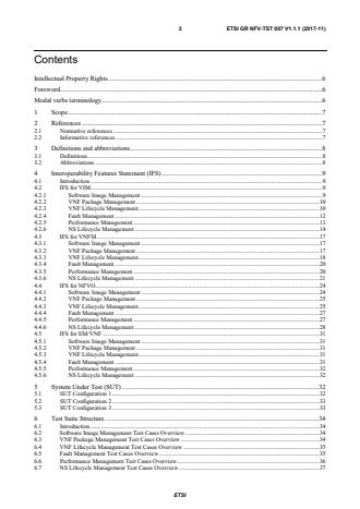 ETSI GR NFV-TST 007 V1.1.1 (2017-11) - Network Functions Virtualisation (NFV); Testing; Guidelines on Interoperability Testing for MANO