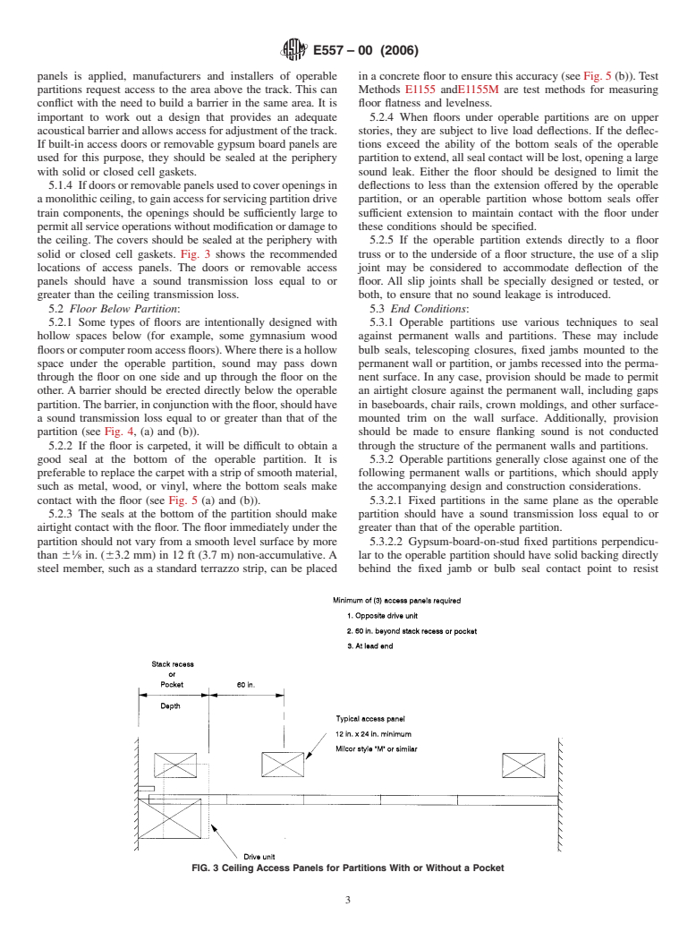 ASTM E557-00(2006) - Standard Guide for The Installation of Operable Partitions