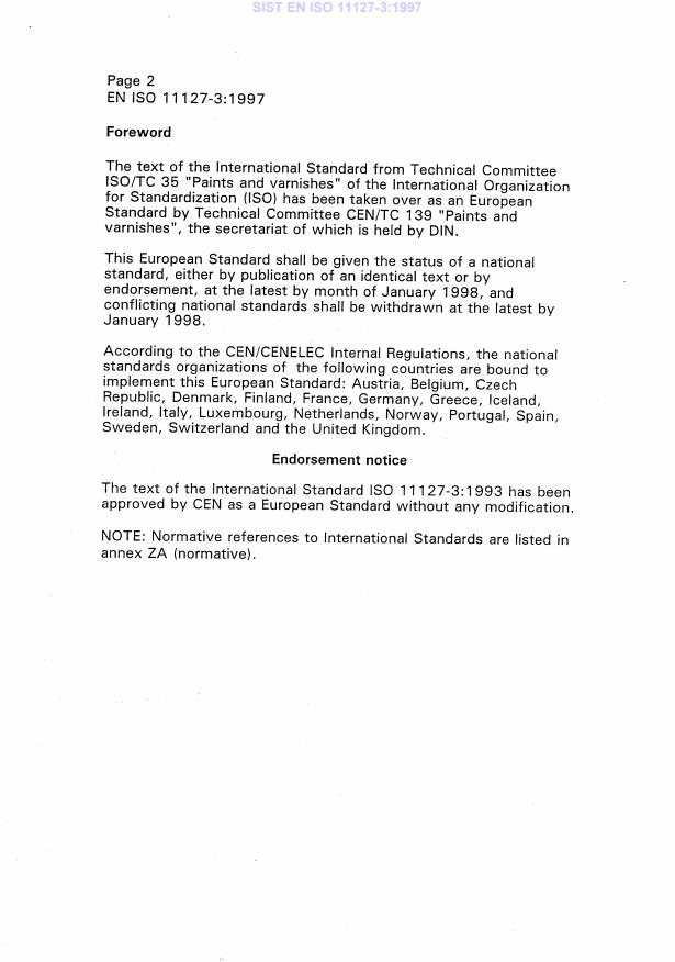 EN ISO 11127-3:1997 EN ISO 11127-3:1997 - Page 4 preview