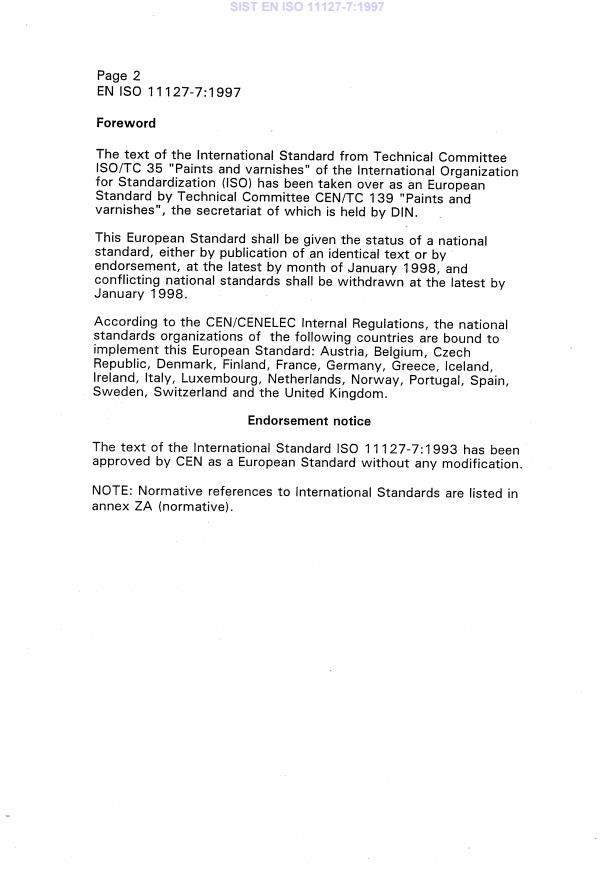 EN ISO 11127-7:1997 EN ISO 11127-7:1997 - Page 4 preview