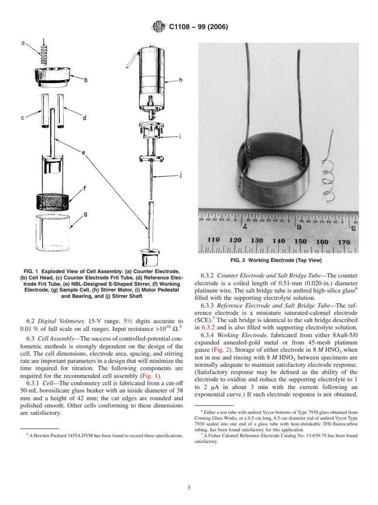 ASTM C1108-99(2006) - Standard Test Method for Plutonium by Controlled-Potential Coulometry