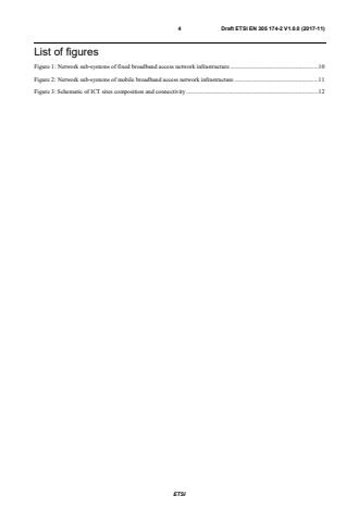 SIST EN 305 174-2 V1.1.1:2018 ETSI EN 305 174-2 V1.0.0 (2017-11) - Access, Terminals, Transmission and Multiplexing (ATTM); Broadband Deployment and Lifecycle Resource Management; Part 2: ICT Sites - Page 4 preview