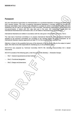 ISO 9173-2:2010 ISO 9173-2:2010 - Dentistry -- Extraction forceps - Page 4 preview