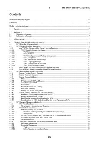 ETSI GR NFV-SEC 003 V1.2.1 (2016-08) - Network Functions Virtualisation (NFV); NFV Security; Security and Trust Guidance