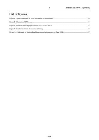 SIST EN 303 471 V1.1.1:2019 ETSI EN 303 471 V1.1.1 (2019-01) - Environmental Engineering (EE); Energy Efficiency measurement methodology and metrics for Network Function Virtualisation (NFV) - Page 4 preview