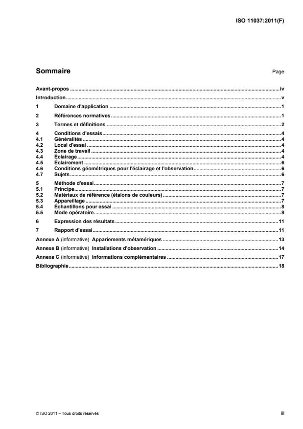 ISO 11037:2011 - Analyse sensorielle -- Lignes directrices pour l'évaluation sensorielle de la couleur des produits