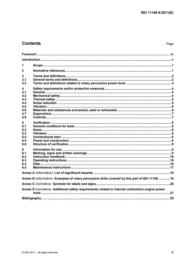 ISO 11148-5:2011 - Hand-held non-electric power tools -- Safety requirements