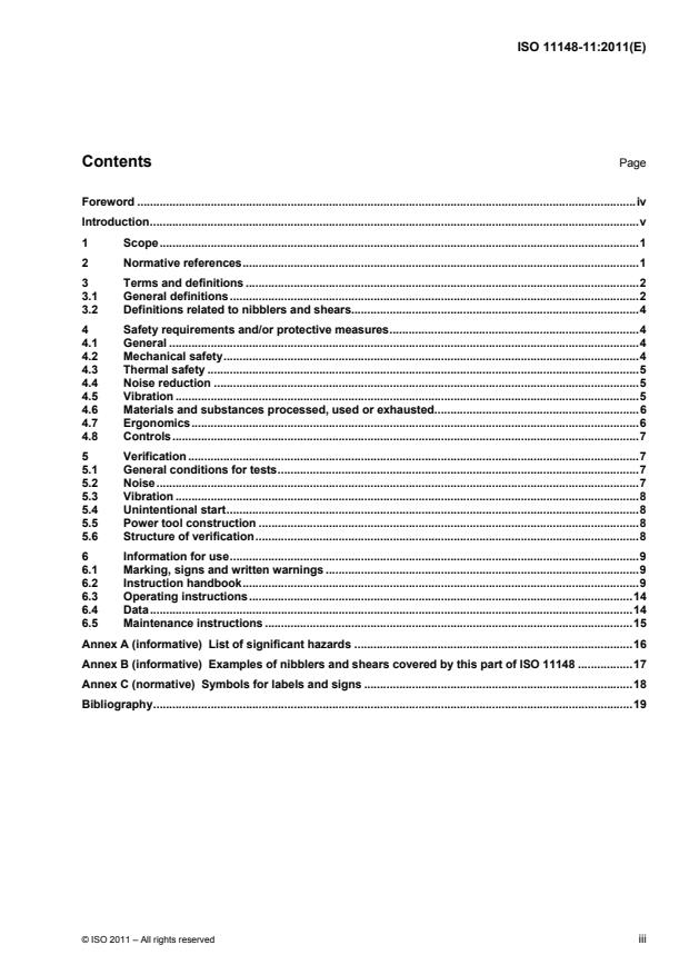 ISO 11148-11:2011 - Hand-held non-electric power tools -- Safety requirements