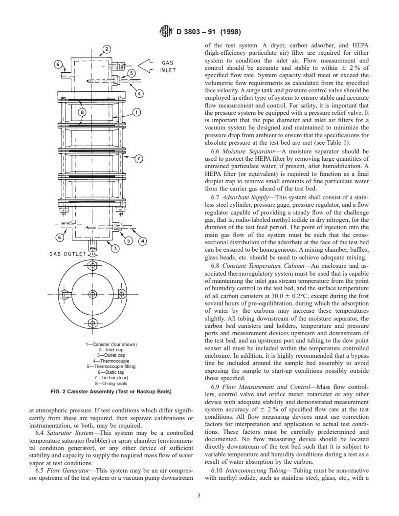 ASTM D3803-91(1998) - Standard Test Method for Nuclear-Grade Activated Carbon