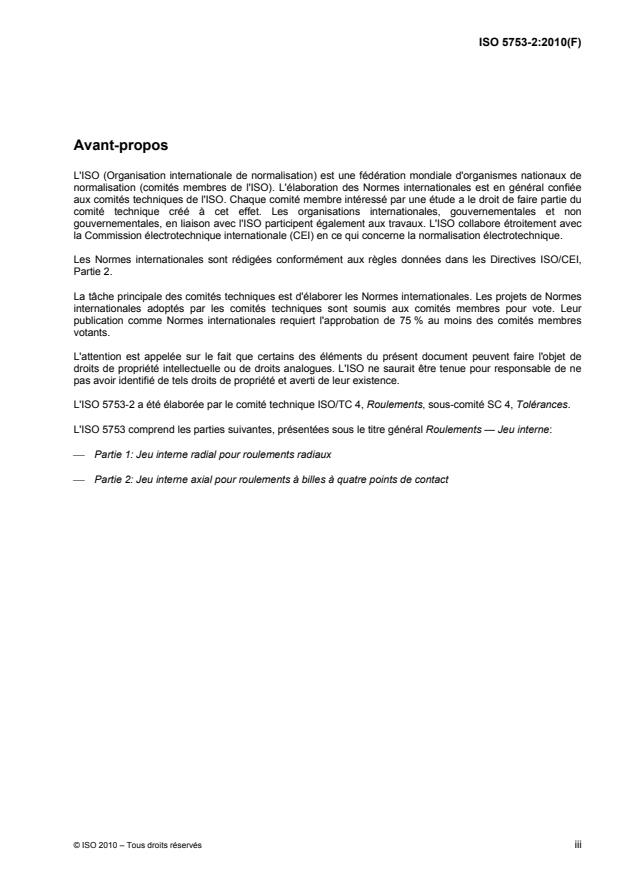 ISO 5753-2:2010 - Roulements -- Jeu interne