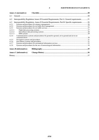 SIST EN 303 213-3 V2.1.1:2020 ETSI EN 303 213-3 V1.2.0 (2018-11) - Advanced Surface Movement Guidance and Control System (A-SMGCS); Part 3: Community Specification for application under the Single European Sky Interoperability Regulation EC 552/2004 for a deployed cooperative sensor including its interfaces - Page 4 preview