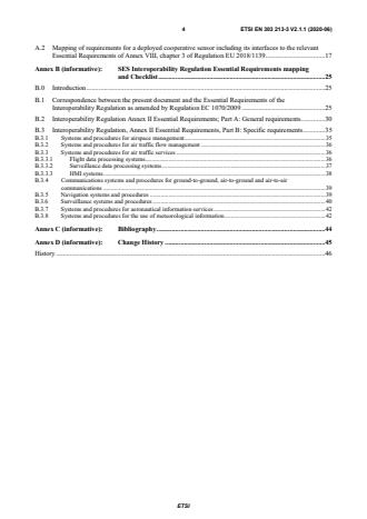 SIST EN 303 213-3 V2.1.1:2020 ETSI EN 303 213-3 V2.1.1 (2020-06) - Advanced Surface Movement Guidance and Control System (A-SMGCS); Part 3: Community Specification for a deployed cooperative sensor including its interfaces - Page 4 preview