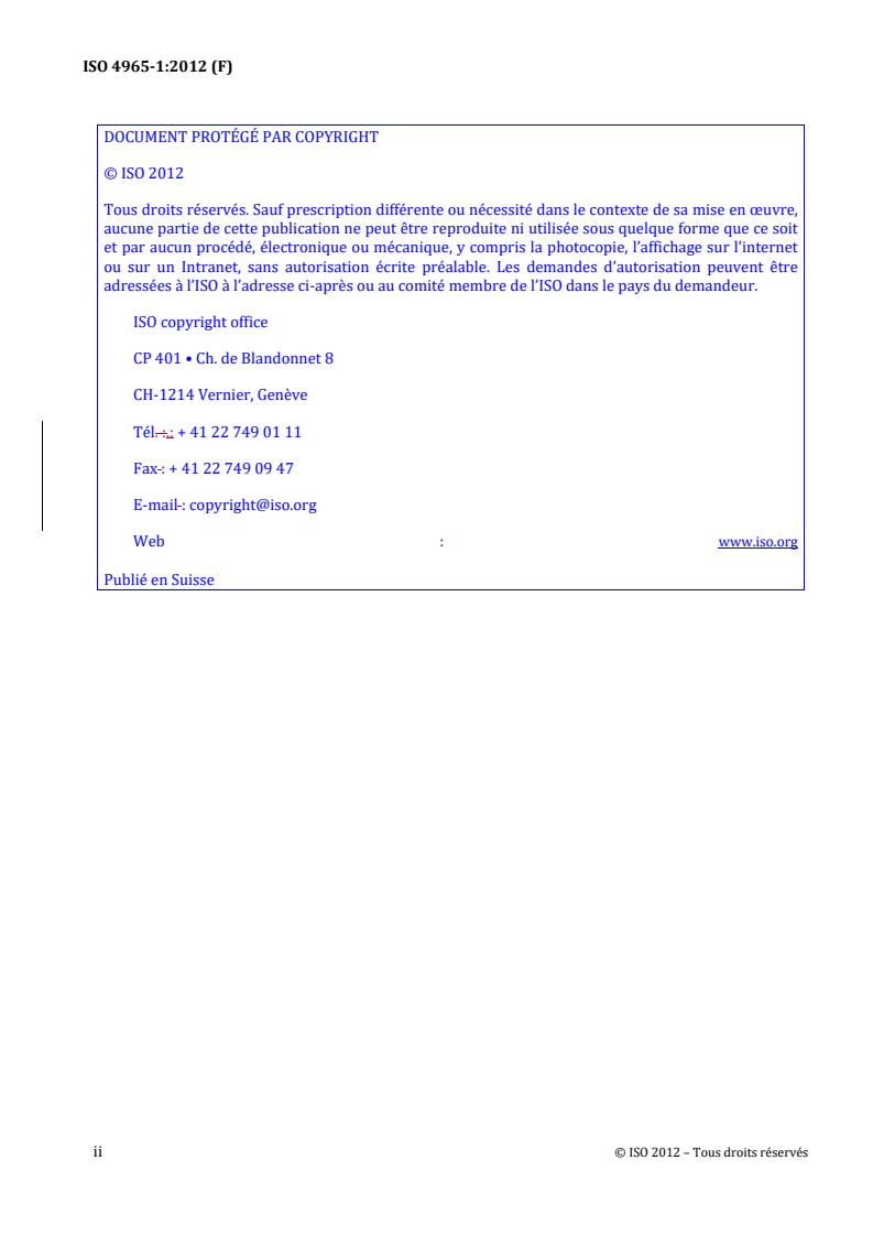 ISO 4965-1:2012 REDLINE ISO 4965-1:2012 - Metallic materials — Dynamic force calibration for uniaxial fatigue testing — Part 1: Testing systems
Released:15. 09. 2022 - Page 2 preview