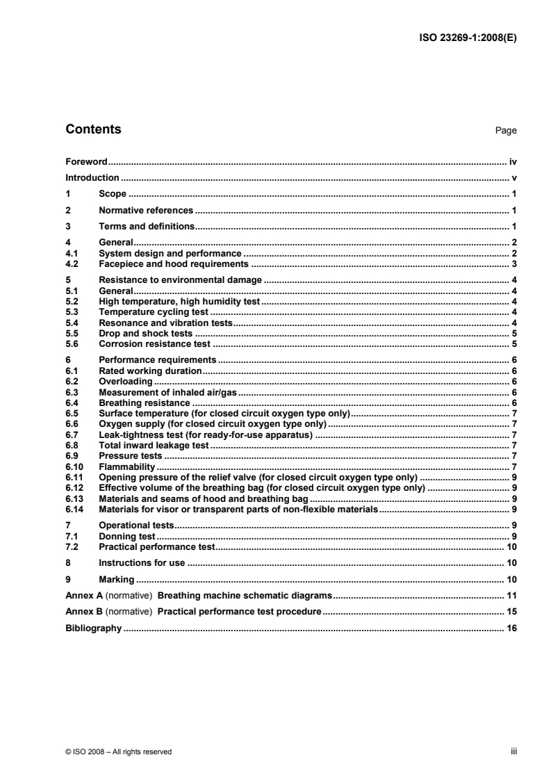 ISO 23269-1:2008 ISO 23269-1:2008 - Ships and marine technology — Breathing apparatus for ships — Part 1: Emergency escape breathing devices (EEBD) for shipboard use
Released:1/28/2008 - Page 3 preview