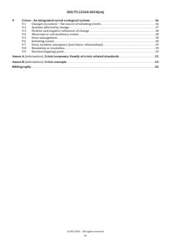 ISO/TS 22360:2024 ISO/TS 22360:2024 - Security and resilience — Crisis management — Concepts, principles and framework
Released:13. 08. 2024 - Page 4 preview