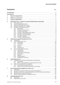 ISO 22361:2022 - Security and resilience — Crisis management — Guidelines
Released:19. 10. 2022 - Page 3 preview