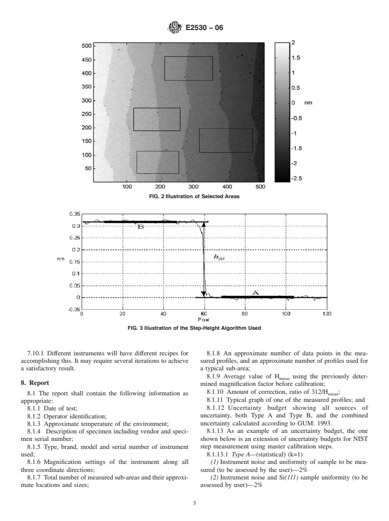 ASTM E2530-06 - Standard Practice for Calibrating the Z-Magnification of an Atomic Force Microscope at Subnanometer Displacement Levels Using Si(111) Monatomic Steps (Withdrawn 2015)