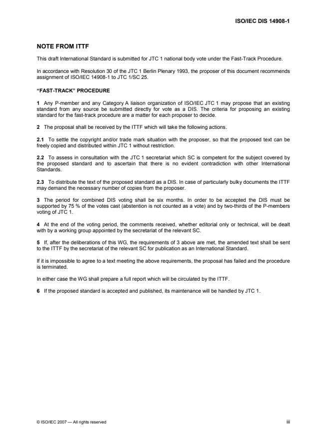 ISO/IEC DIS 14908-1