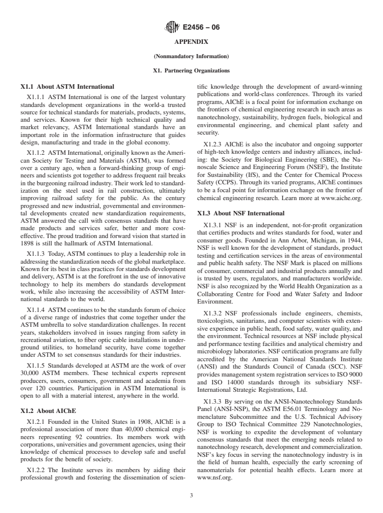 ASTM E2456-06 - Standard Terminology Relating to Nanotechnology