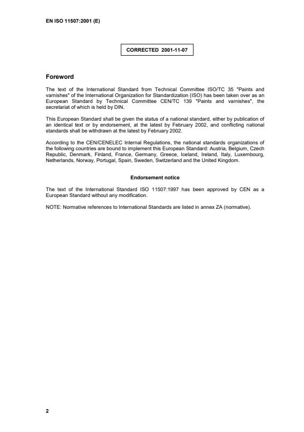 EN ISO 11507:2001 EN ISO 11507:2002 - Page 4 preview