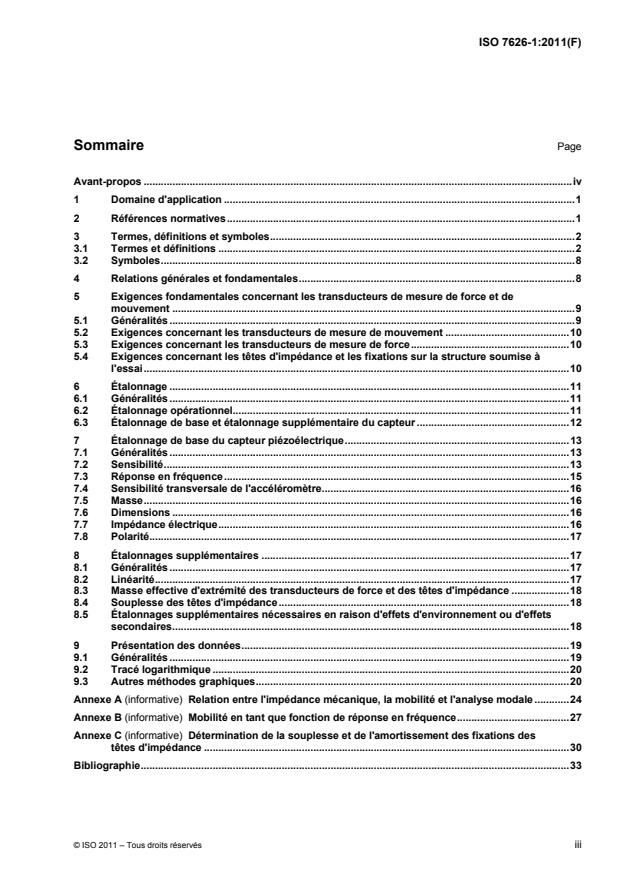 ISO 7626-1:2011 - Vibrations et chocs mécaniques -- Détermination expérimentale de la mobilité mécanique