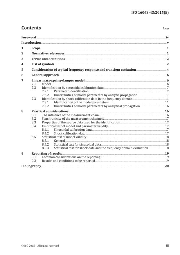 ISO 16063-43:2015 - Methods for the calibration of vibration and shock transducers