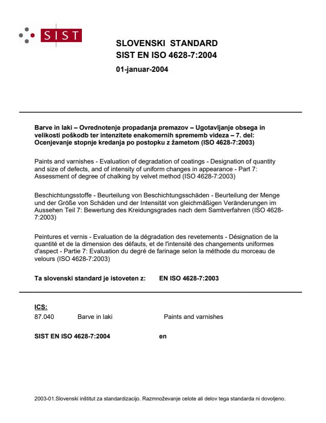 EN ISO 4628-7:2004