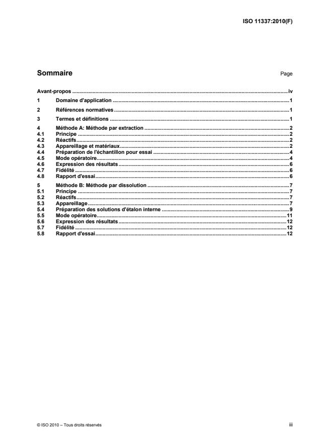 ISO 11337:2010 - Plastiques -- Polyamides -- Détermination du e-caprolactame et du w-laurolactame par chromatographie en phase gazeuse