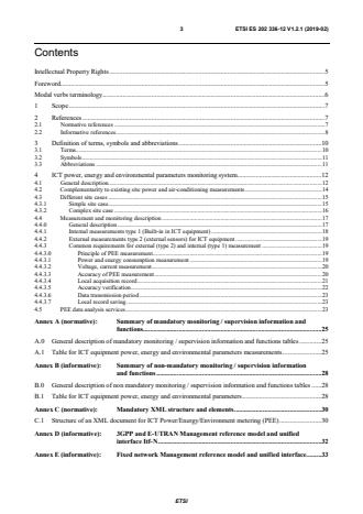 ETSI ES 202 336-12 V1.2.1 (2019-02) - Environmental Engineering (EE); Monitoring and control interface for infrastructure equipment (power, cooling and building environment systems used in telecommunication networks); Part 12: ICT equipment power, energy and environmental parameters monitoring information model