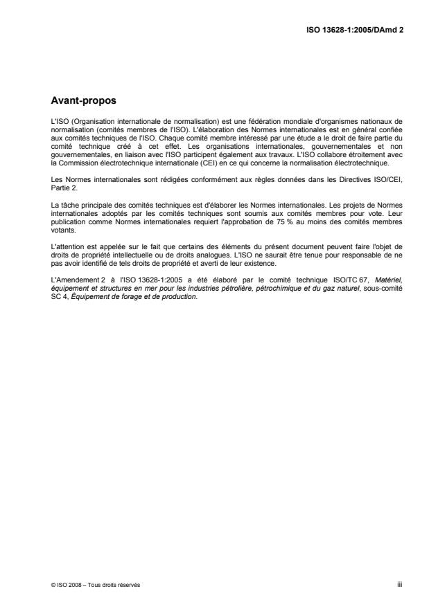 ISO 13628-1:2005/DAmd 2