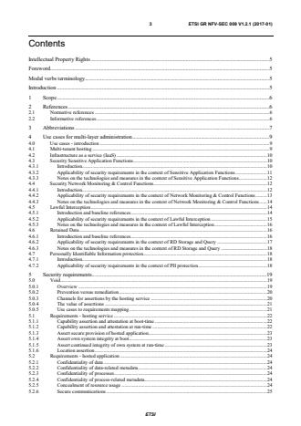 ETSI GR NFV-SEC 009 V1.2.1 (2017-01) - Network Functions Virtualisation (NFV); NFV Security; Report on use cases and technical approaches for multi-layer host administration