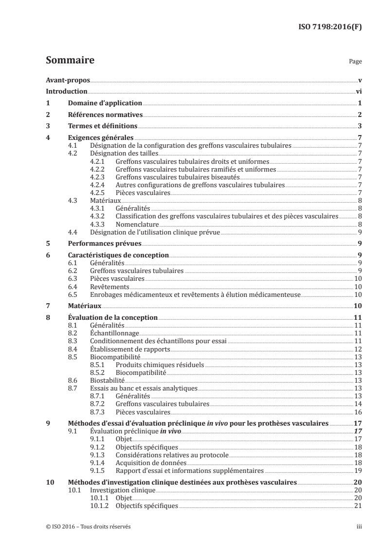 ISO 7198:2016 - Implants cardiovasculaires et systèmes extracorporels — Prothèses vasculaires — Greffons vasculaires tubulaires et pièces vasculaires
Released:7/21/2016