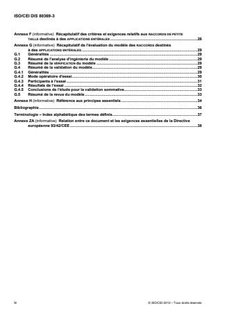 ISO 80369-3:2016 ISO 80369-3:2016 - Raccords de petite taille pour liquides et gaz utilisés dans le domaine de la santé - Page 4 preview