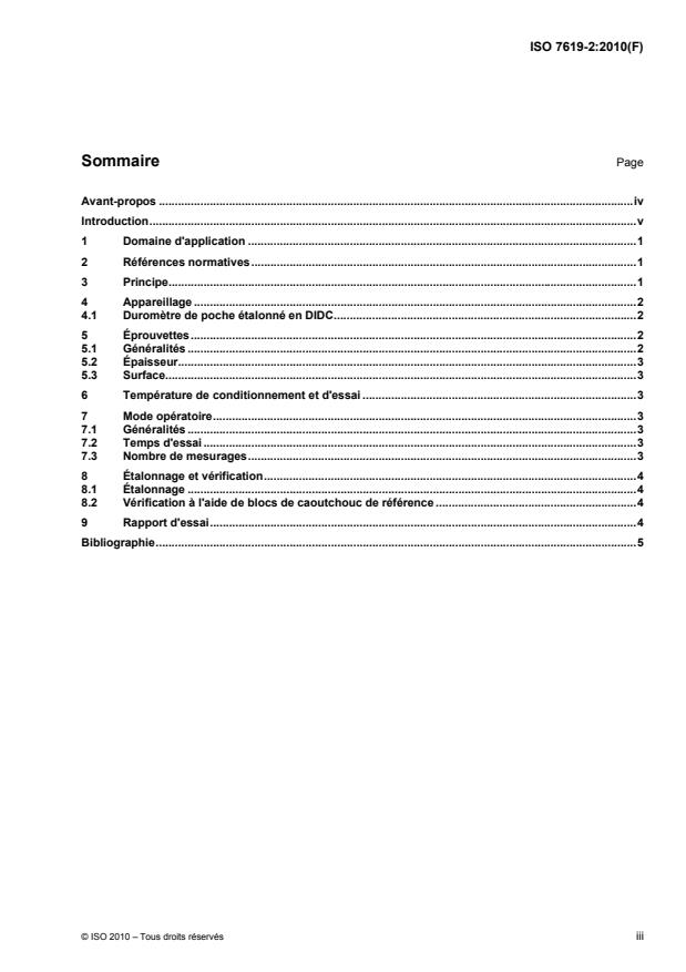 ISO 7619-2:2010 - Caoutchouc vulcanisé ou thermoplastique -- Détermination de la dureté par pénétration