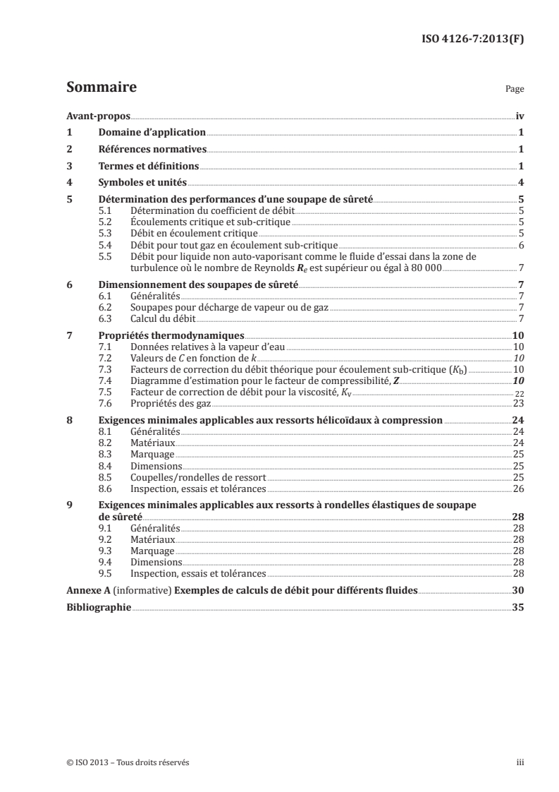 ISO 4126-7:2013 - Dispositifs de sécurité pour protection contre les pressions excessives — Partie 7: Données communes
Released:7/12/2013