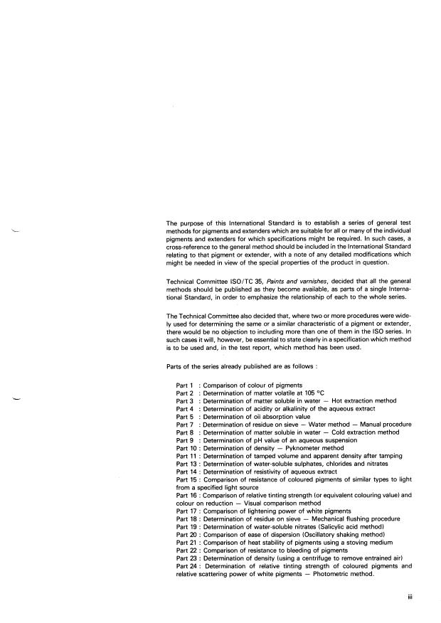 ISO 787-10:1981 ISO 787-10:1981 - General methods of test for pigments and extenders - Page 2 preview