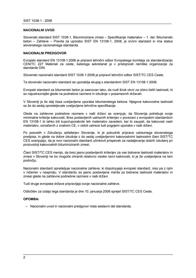 SIST 1038-1:2008 SIST 1038-1:2008 - Page 2 preview