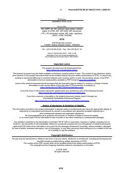 SIST EN 301 908-23 V15.1.1:2023 ETSI EN 301 908-23 V15.0.1 (2023-07) - IMT cellular networks; Harmonised Standard for access to radio spectrum; Part 23: Active Antenna System (AAS) Base Station (BS); Release 15 - Page 2 preview