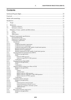 SIST EN 301 908-23 V15.1.1:2023 ETSI EN 301 908-23 V15.0.0 (2022-12) - IMT cellular networks; Harmonised Standard for access to radio spectrum; Part 23: Active Antenna System (AAS) Base Station (BS); Release 15 - Page 3 preview