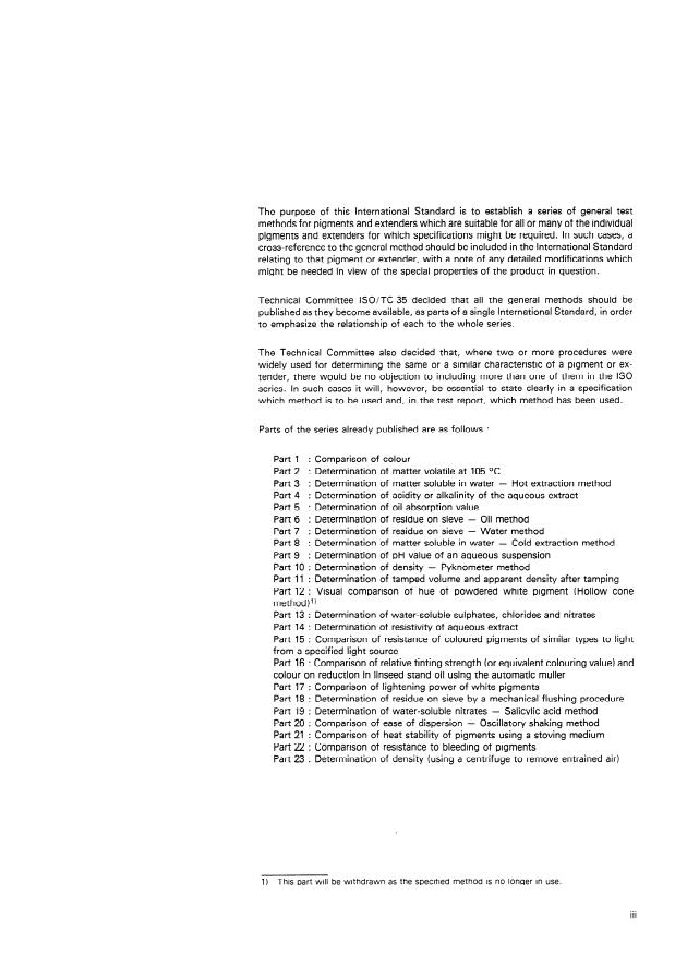 ISO 787-21:1979 - General methods of test for pigments and extenders